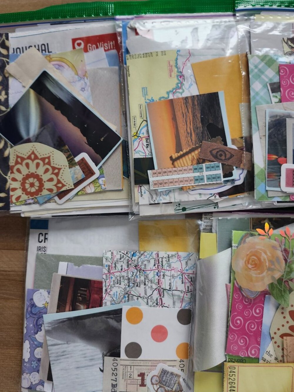 Packs of Ephemera ~ Junk Journal Kits~ Mixed Paper Lots~ 55-60 Pieces